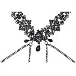 Blonde Halsbånd med Nipple Klemmer