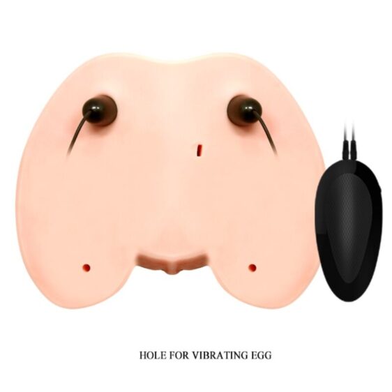 Stor Masturbator med Vibration - Crazy Bull